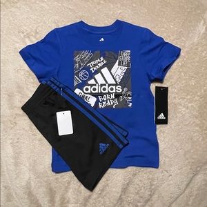 Adidas Shirt and Short Set